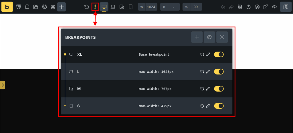 How to Use Minimal Breakpoints to Cover Most Devices in Bricks Builder? • Bricksism Breakpoint Manager in Bricks Builder - Bricksism