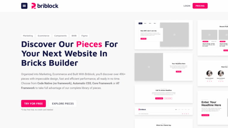 Briblock Screenshot - Bricksism