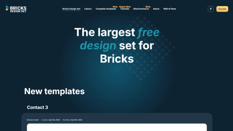 Bricks Design Set Featured Screenshot - Bricksism