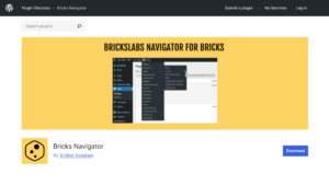 Bricks Navigator Featured Screenshot - Bricksism