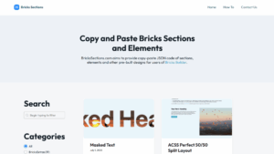 Bricks Sections-Featured Screenshot - Bricksism