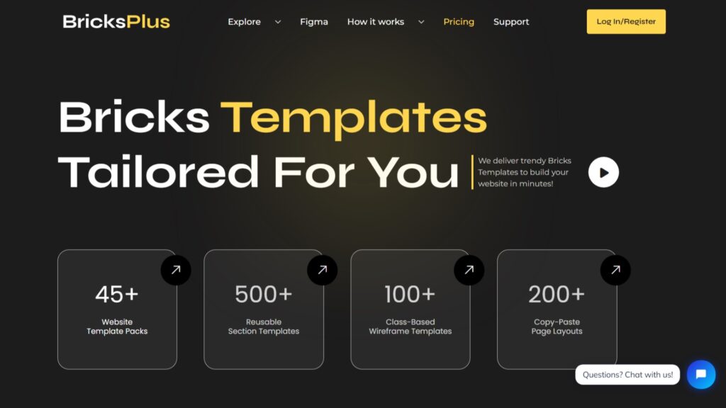 Best Bricks Builder Templates: Top Pre-Built Design Sets • Bricksism BricksPlus - Featured Screenshot - SyncWin