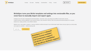BricksSync Featured Screenshot - Bricksism