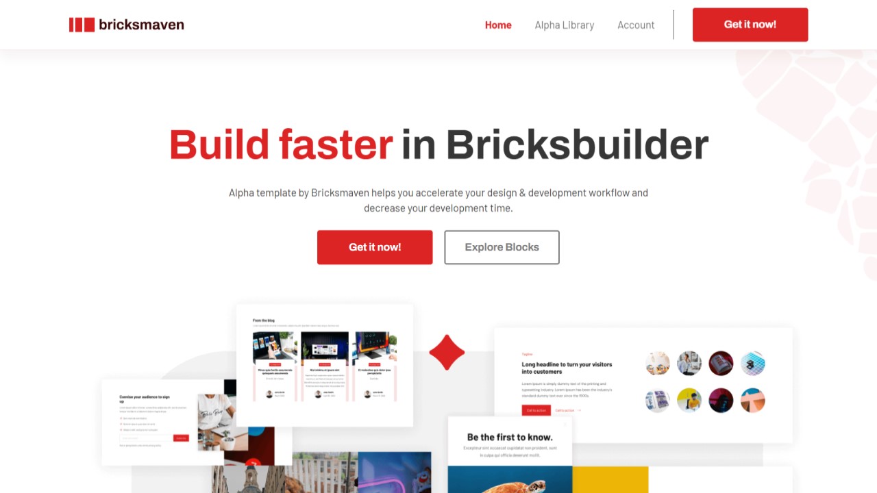 Best Bricks Builder Templates: Top Pre-Built Design Sets • Bricksism Bricksmaven - Featured Screenshot - Toolonomy