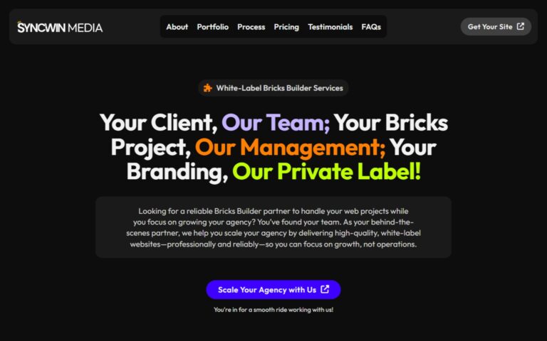 White-Label Bricks Builder Services Promo